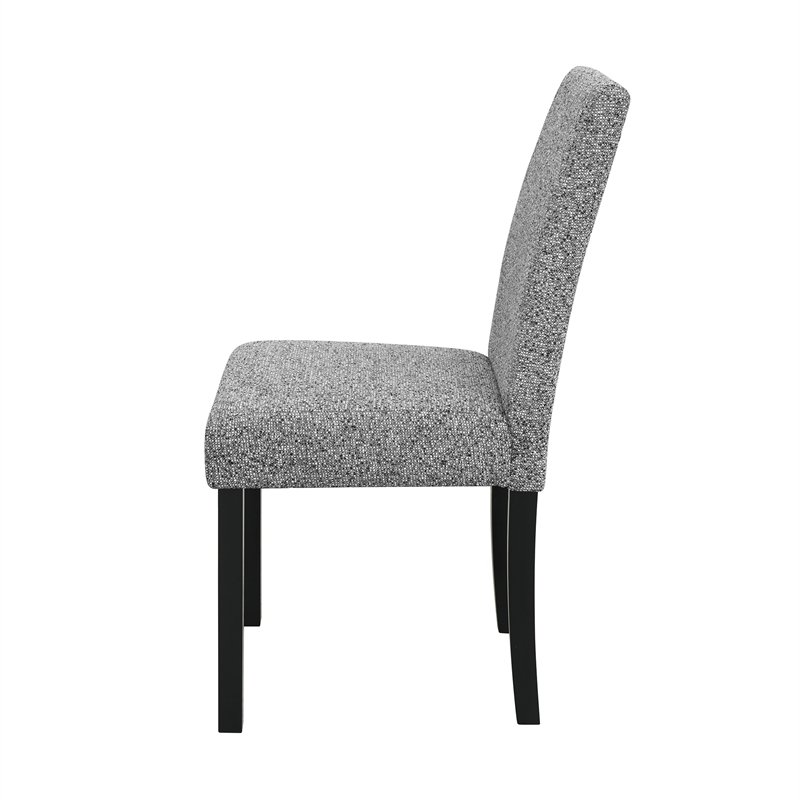 D8032 Dining table with (4) D9026 Grey Dining Chair Set