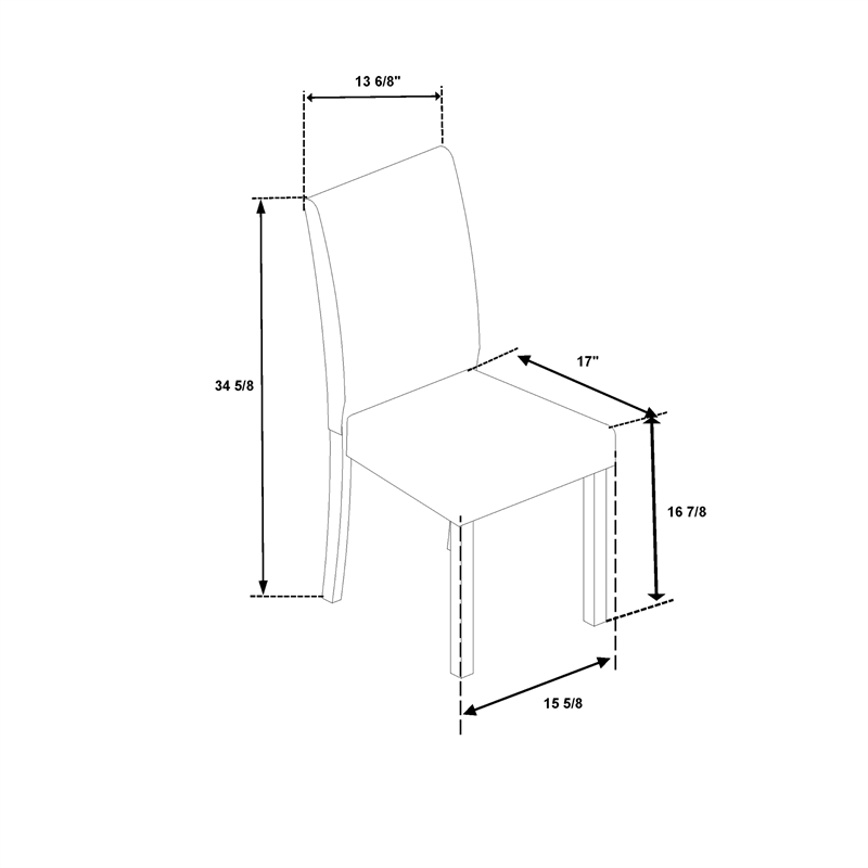 D8032 Dining table with (4) D9026 Grey Dining Chair Set