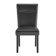 D87 Charcoal 2Pack Dining Chairs