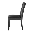 D87 Charcoal 2Pack Dining Chairs