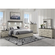 Ashley Brown 5PC King Bedroom Set with Lighted Headboard