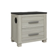 Ashley Brown Lighted Headboard Solid and Engineered Wood  5PC Queen bedroom Set