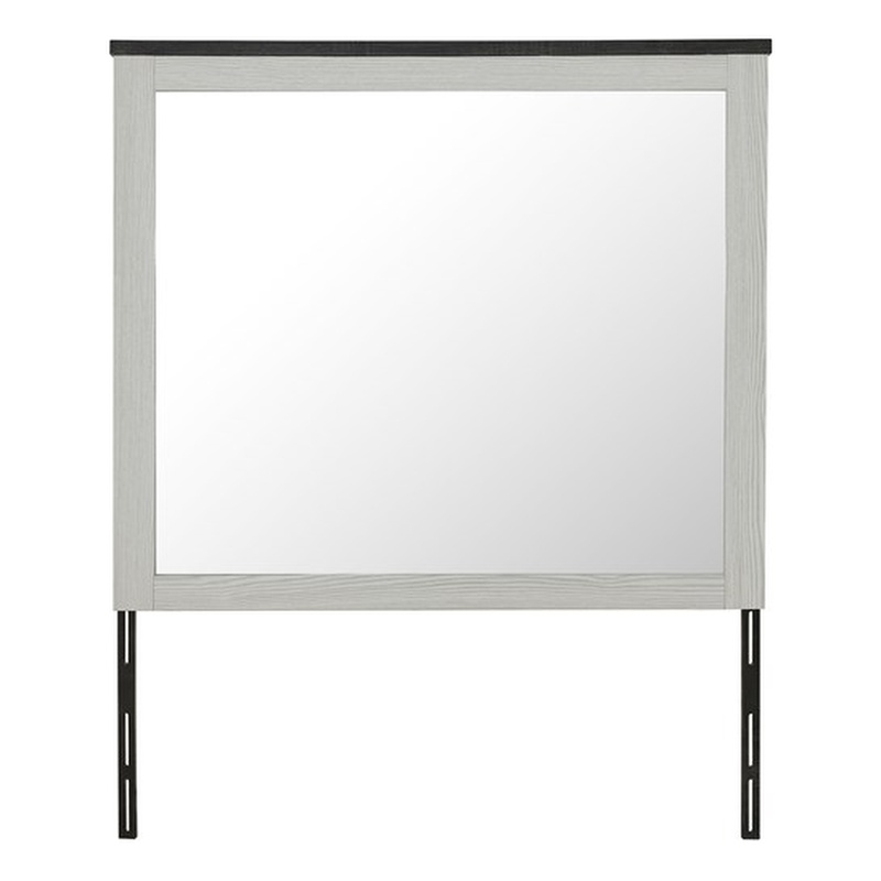 Ava Beige Accent Mirror for Bedroom Dresser
