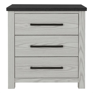 Ava Solid and Engineered Wood Nightstand