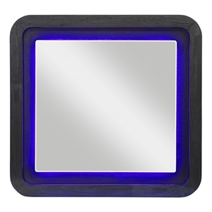 Beckett Black and White Large Scale Mirror