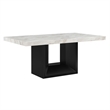 D02 Black and White Dining Table