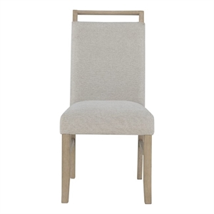 D1321 Light Gray Wooden Dining Chair Set of 2