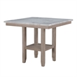 D4010 Natural Wood Bar Table