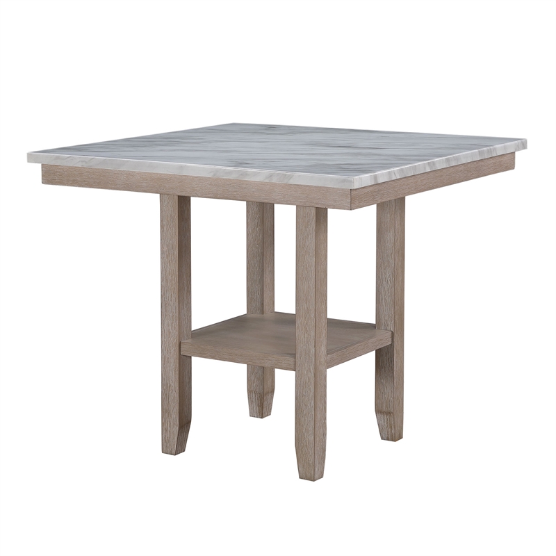 D4010 Natural Wood Bar Table