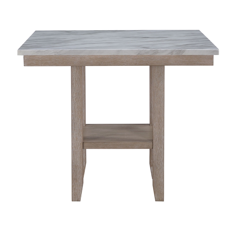 D4010 Natural Wood Bar Table