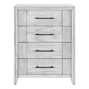 Elsie Grey Wash Wood Chest