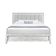 Elsie Gray Washed Wooden King Bed