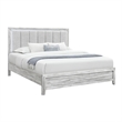Elsie Gray Washed Wooden King Bed
