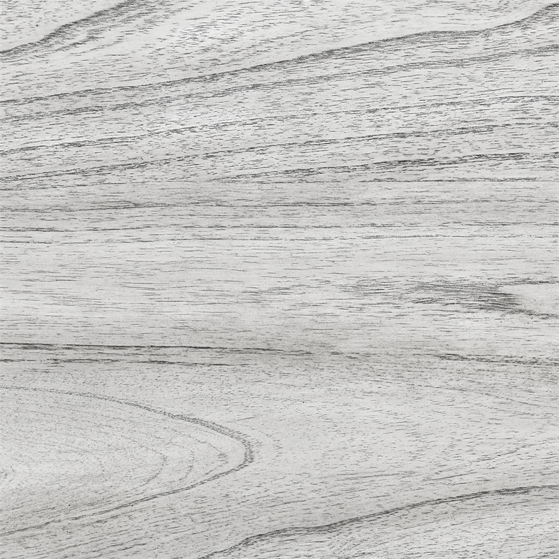 Elsie Gray Washed Wooden Queen Bed with LED