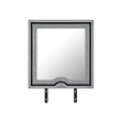 Isabella Gray Upholstered Large Scale Mirror with LED