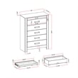 Lisbon Silver Wood Bedroom Chest
