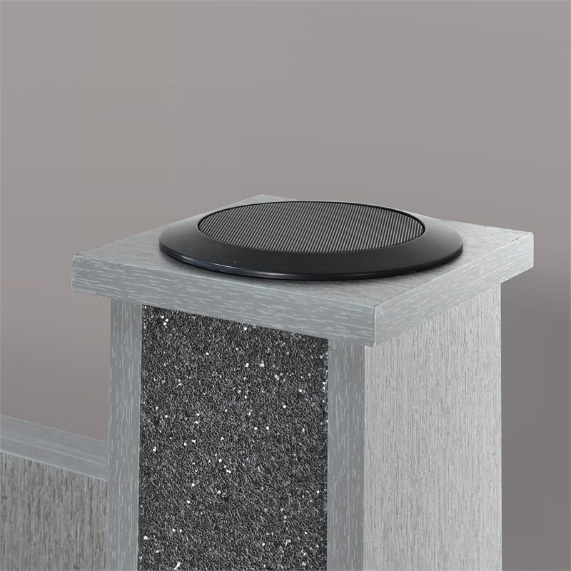 Logan Silver Wood Full Bed with LED and Speakers