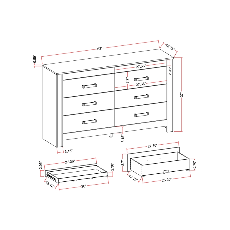 Logan Silver Wood King 5PC Bedroom Set with LED and Speakers