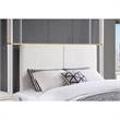Malmo Oak Engineered Wood and Gold accented Post King Bed