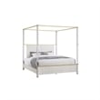 Malmo Oak Engineered Wood and Gold accented Post 5PC King Bedroom Set