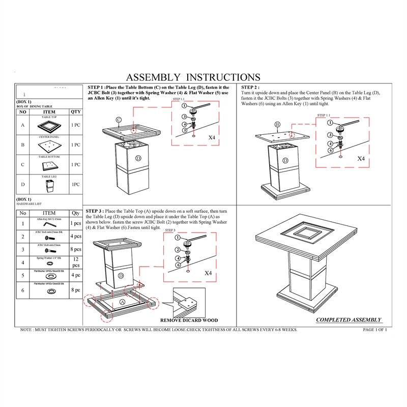 Monaco White Engineered Wood Glossy Finish End Table