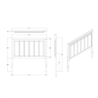 Santorini White Engineered Wood Queen 5PC Bedroom Set