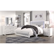 Santorini White Engineered Wood Queen 5PC Bedroom Set