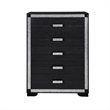 Soleil Charcoal Engineered Wood Bedroom Chest