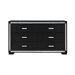 Soleil Charcoal Engineered Wood Bedroom Dresser