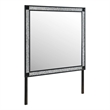 Soleil Charcoal Large Scale Glass Bedroom Mirror