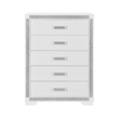 Soleil White Engineered Wood Bedroom Chest