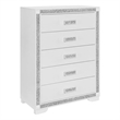 Soleil White Engineered Wood Bedroom Chest