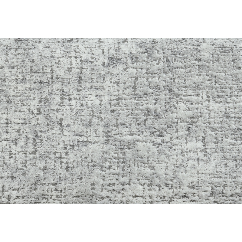 Soleil White Wood and Upholstered Headboard King Bed with LED Light