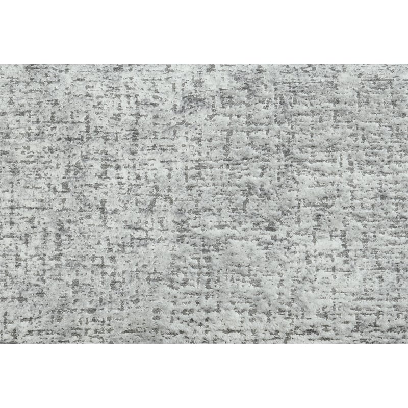 Soleil White Wood and Upholstered Headboard Queen Bed with LED Light