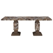 Global Furniure D12 Dining Table in Brown