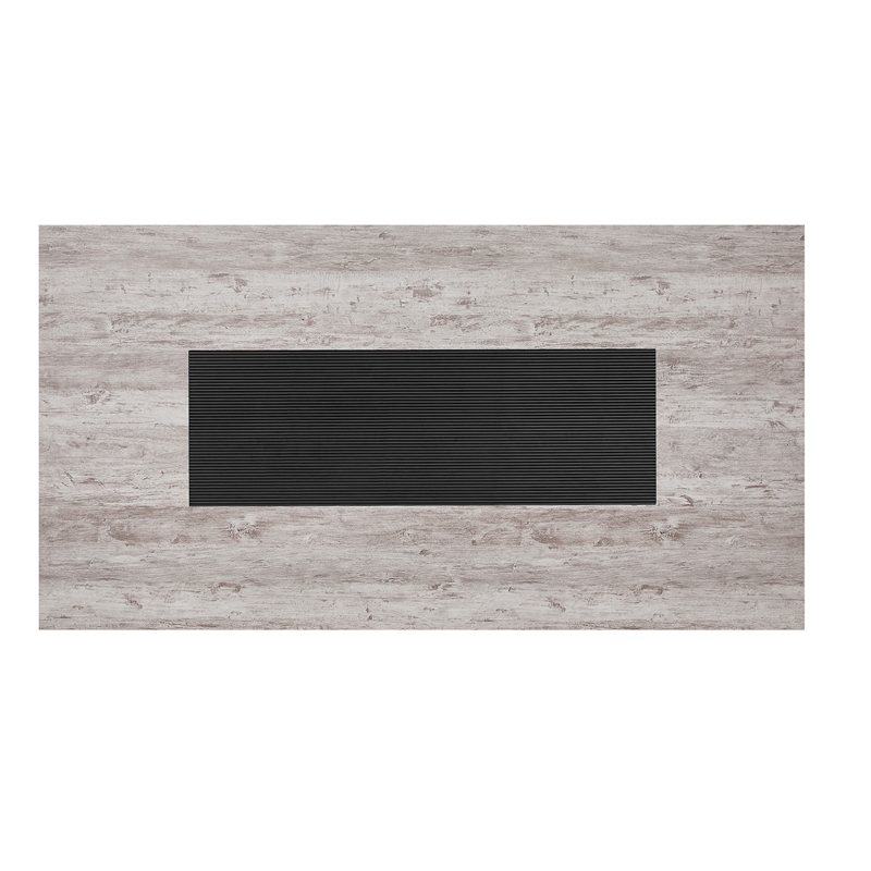 Global Furniure D8030 Dining Table with Drawers and Storage Door in Black