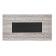 Global Furniure D8030 Dining Table with Drawers and Storage Door in Black