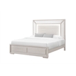 Global Furniture Clara Full Bed with LED in Beige