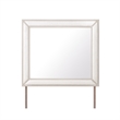 Global Furniture Clara Upholstered Mirror in Beige