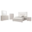 Global Furniture Clara Dresser in Beige