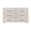 Global Furniture Clara Dresser in Beige
