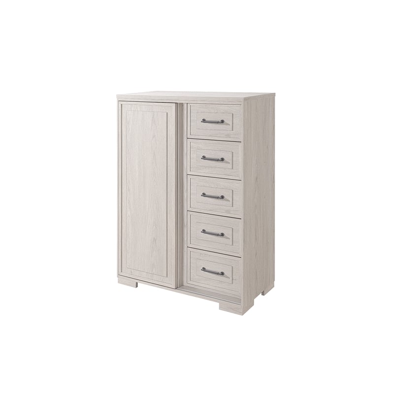 Global Furniture Clara Sliding Door Chest in Beige