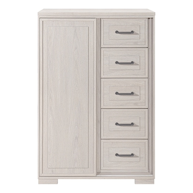 Global Furniture Clara Sliding Door Chest in Beige