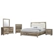 Global Furniture Callie Mirror in Brown