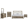 Global Furniture Callie Dresser in Brown