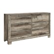Global Furniture Callie Dresser in Brown