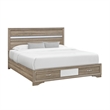Global Furniure Seville King Bed in Natural