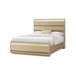 Global Furniure Genesis Queen Bed with LED in Gold