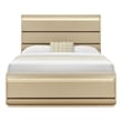 Global Furniure Genesis Queen Bed with LED in Gold