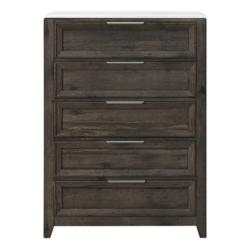 Global Furniure Mariah Chest in Dark Brown